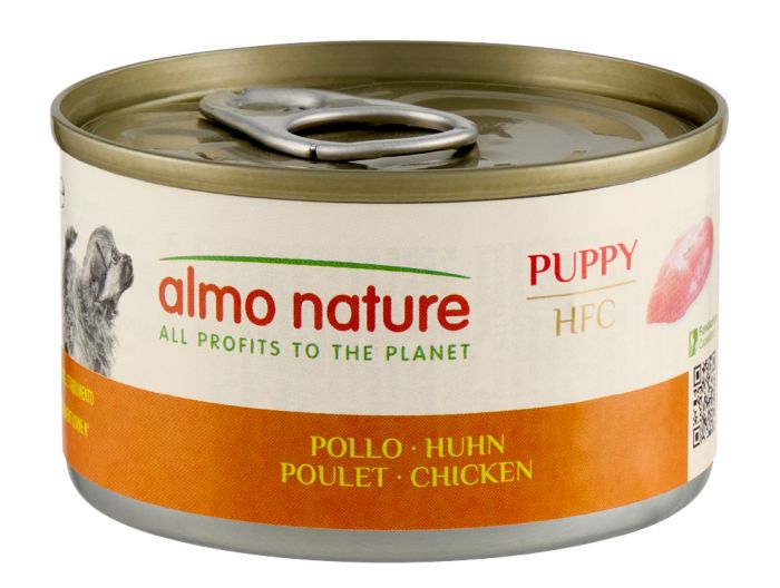 ALMO NATURE - Dog Wet Food HFC CHICKEN FOR PUPPIES 95GR