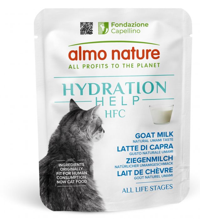 ALMO NATURE - Cat Treats HYDRATION HELP GOAT MILK 50GR