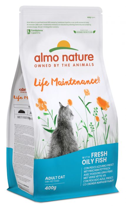 ALMO NATURE - Cat Dry Food WHITE FISH CAT FOOD 400GR