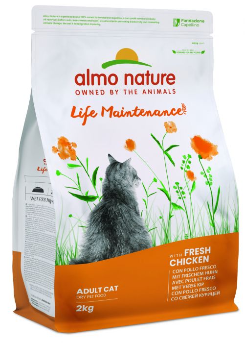 ALMO NATURE - Cat Dry Food PFC CHICKEN & RICE CAT FOOD 2KG
