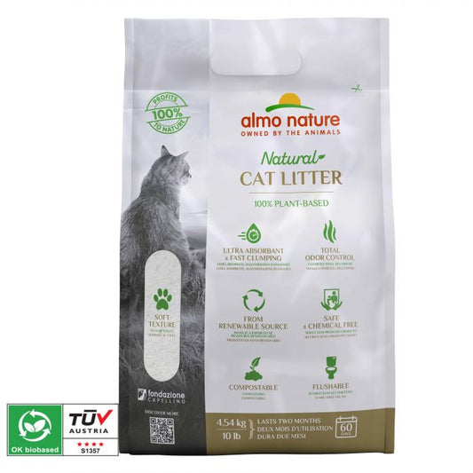 ALMO NATURE - Dog Wet Food NATURAL CAT LITTER 4.54KG