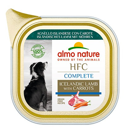 ALMO NATURE - Cat Wet Food HFC ICEL. LAMB & CARROTS 85GR