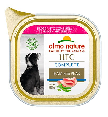 ALMO NATURE - Cat Wet Food HFC HAM & PEAS 85GR