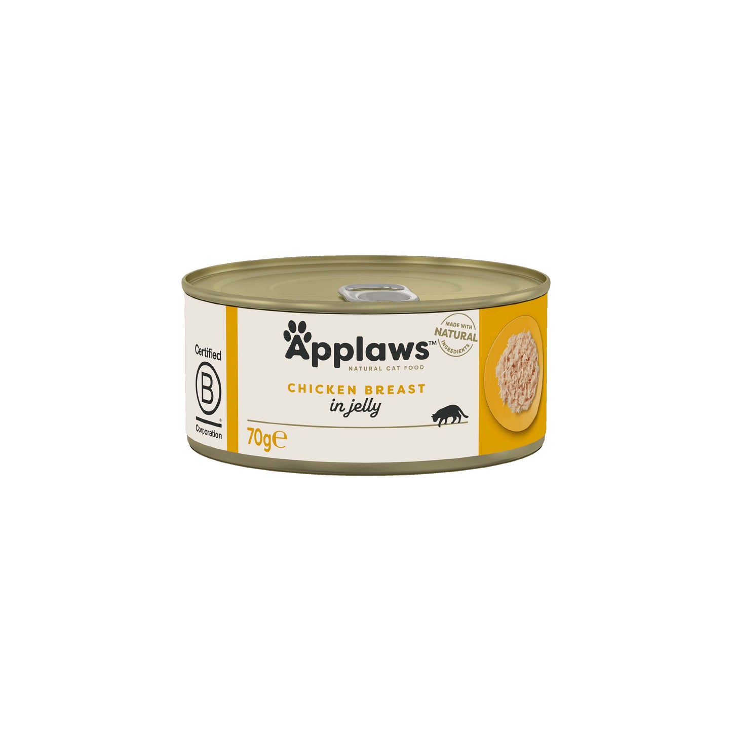 Applaws Cat Wet Food Jelly Tins Chicken Breast Jell y70g-24