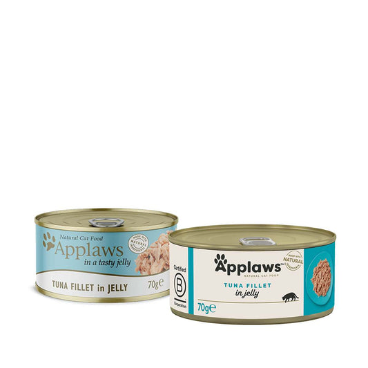 Applaws Cat Wet Food Jelly Tins Tuna Fillet Jelly 70g-24