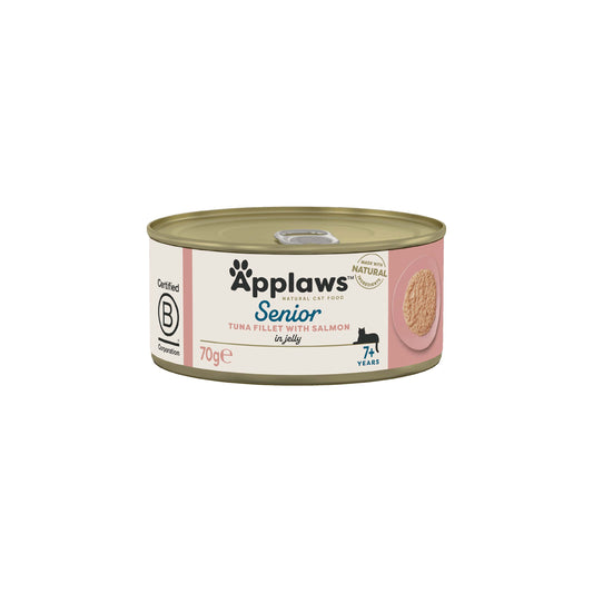 Applaws Cat Wet Food Senior Jelly Tins Senior Tuna with Salmon 70g-24