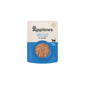 Applaws Cat Wet Food Broth Pouch Tuna Fillet with Crab 70g-12