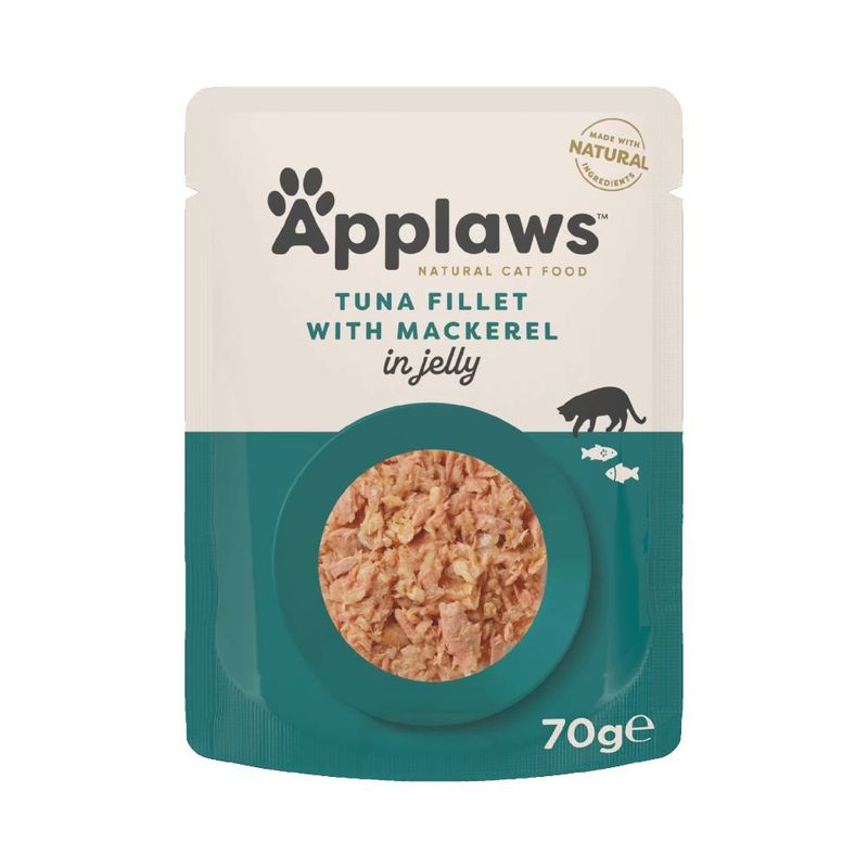 Applaws Cat Wet Food Jelly Pouch Tuna Fillet and Mackerel in Jelly 70g-16