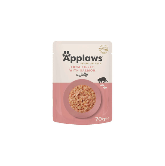Applaws Cat Wet Food Jelly Pouch Tuna Fillet and Salmon inJelly 70g-16