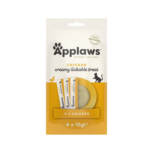 Applaws Cat Wet Food Puree M/p. Chicken Puree 15gx4
