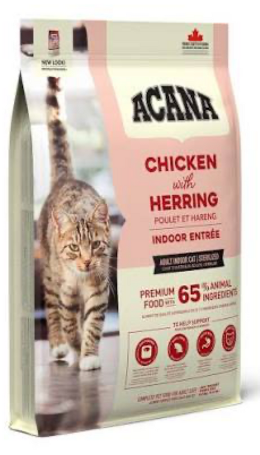 Acana Food For Cat Dry Indoor Entree Cat 1.8Kg