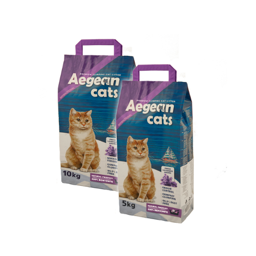 Aegean Cats Cat Litter Lavender