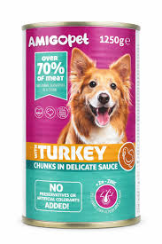 Amigopet Canned Turkey 1250g