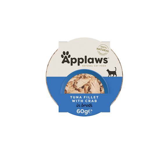Applaws Broth Easy Peel Pots Tuna Fillet with Crab