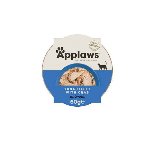 Applaws Broth Easy Peel Pots Tuna Fillet with Crab
