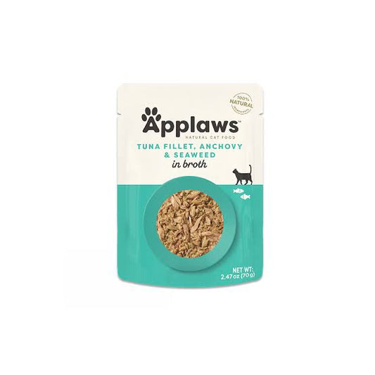 Applaws Broth Pouch Tuna Fillet with Anchovy