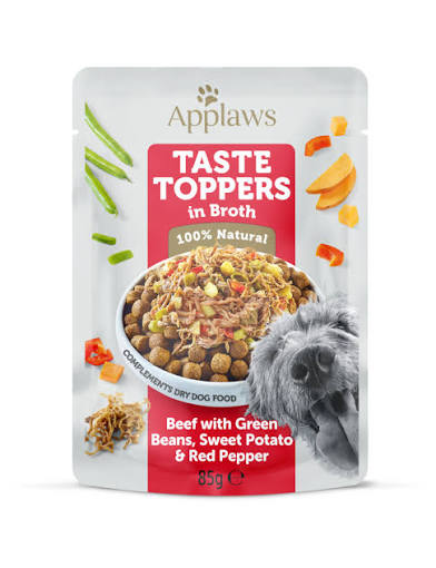 Applaws Pouch D.Beef,Green Beans,Peppers in Broth