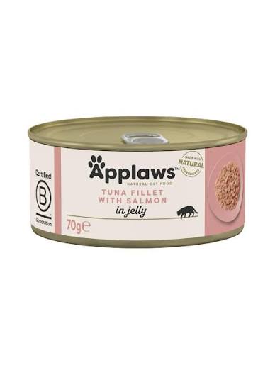 Applaws Jelly Tins Tuna with Salmon Jelly
