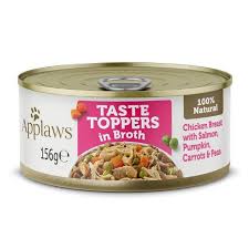 Applaws Tins Chicken,Salmon,Pumpkin in Broth