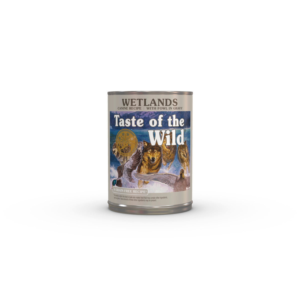 PROPET Taste of The Wild Super Premium Complete Food for Dogs Wet Food - Grain Free - All Breeds/All Life Stages Wetland Duck
in Gravy Cans 390gr
(Box of 12)