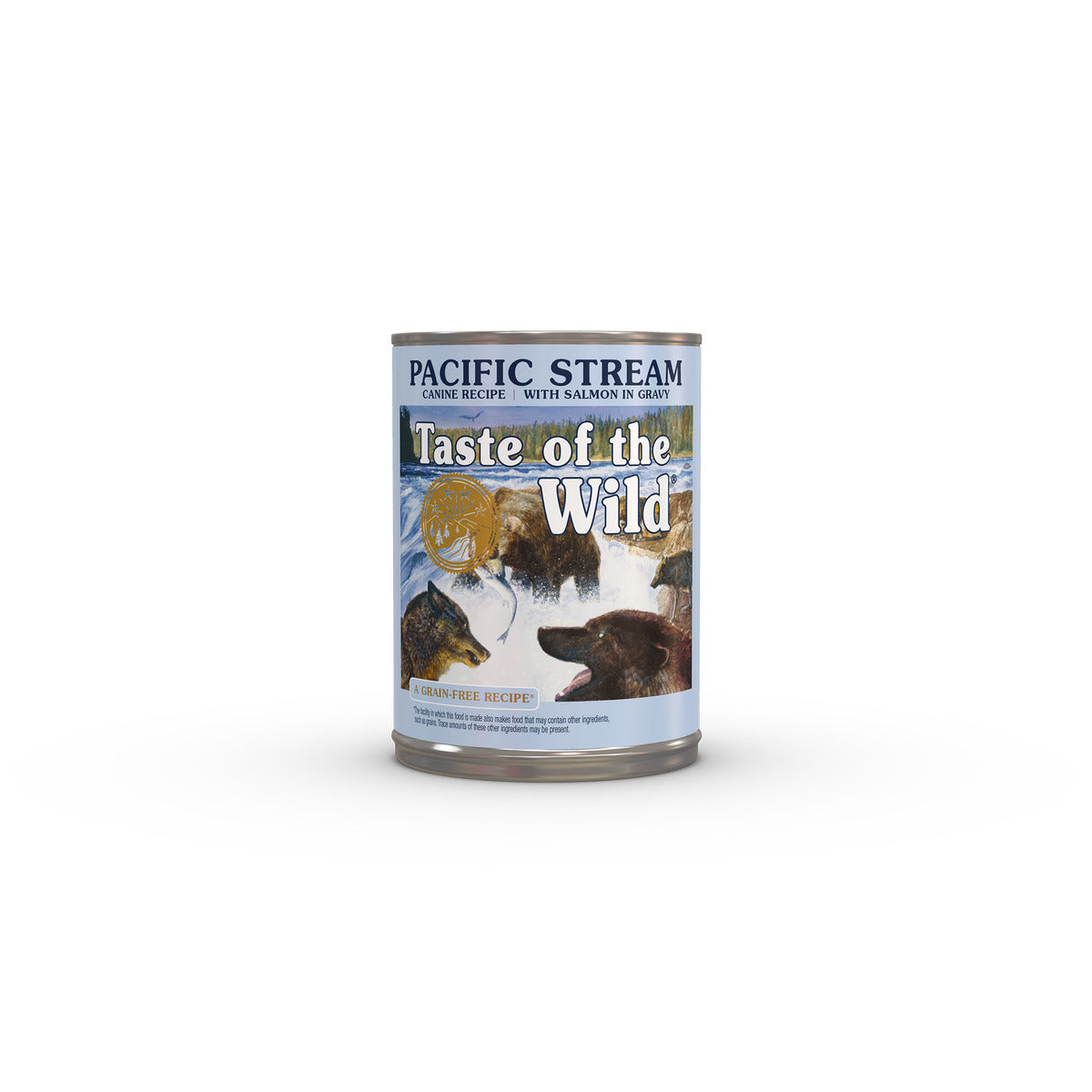 PROPET Taste of The Wild Super Premium Complete Food for Dogs Wet Food - Grain Free - All Breeds/All Life Stages Pacific Stream Salmon
in Gravy Cans 390gr
(Box of 12)
