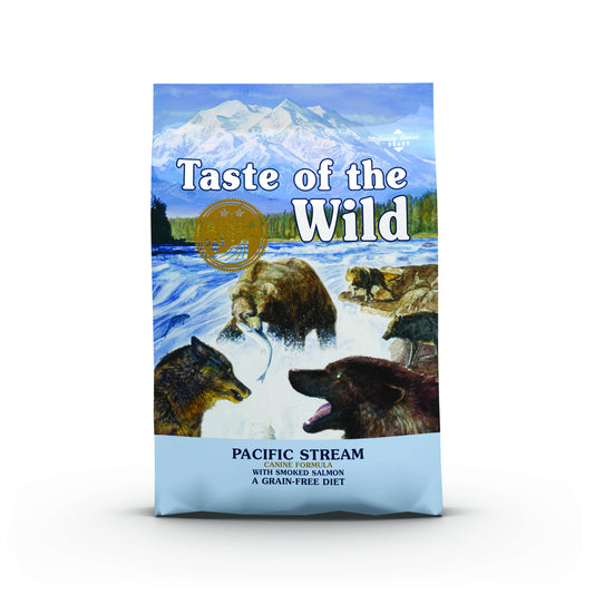 PROPET Taste of The Wild Super Premium Complete Food for Dogs Adults -  Dry Food - Grain Free Pacific Stream
All Breeds Smoked Salmon 5.6Kg