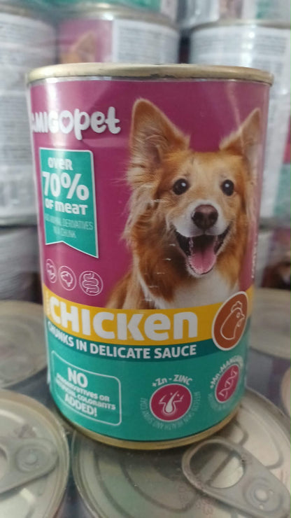 Amigopet Dog Chunks in Delicate Sauce - 400g
