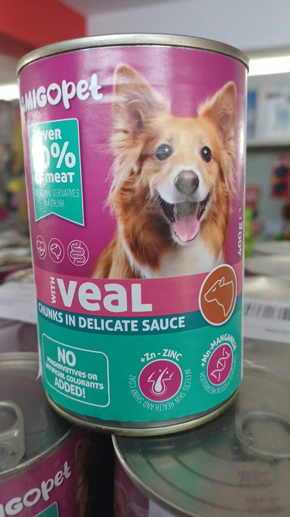 Amigopet Dog Chunks in Delicate Sauce - 400g