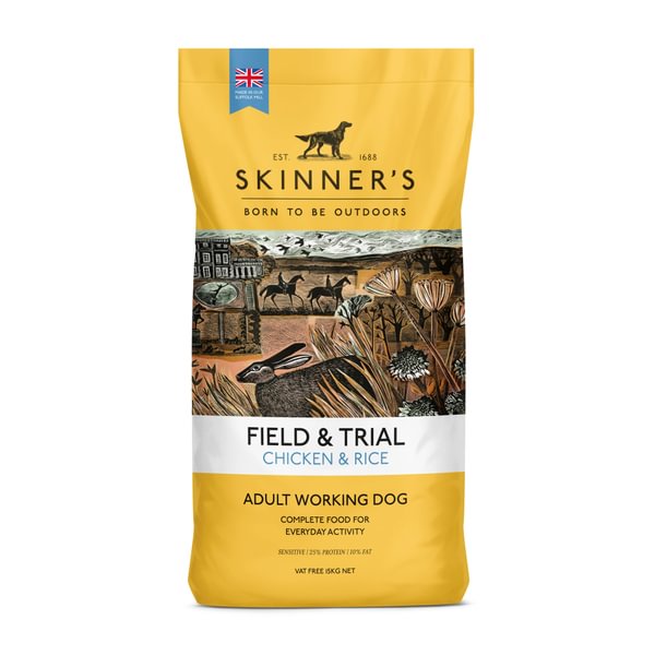 Skinners Food For Dog Dry Field & Trial Chicken and Rice 15kg