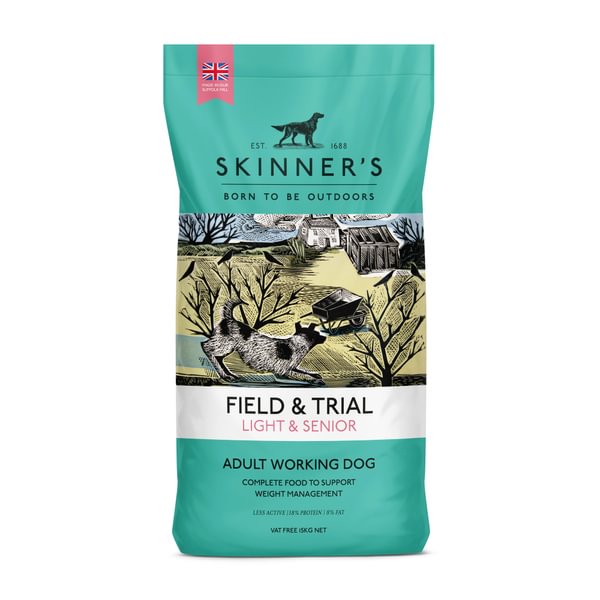 Skinners Food For Dog Dry Field & Trial Light and Senior 15kg