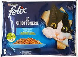 Felix Le Ghiottonerie Fish Selection Salmon & Tuna in Jelly (4x85g)