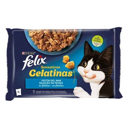 Felix Sensations Jellies Fish Selection (4x85g)