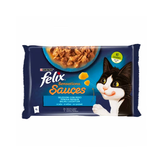 Felix Sensations Sauces Fish Selection (4x85g)