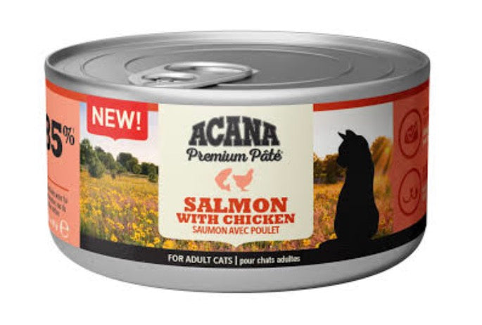 Acana Food For Cat  Wet Salmon & Chicken 85G