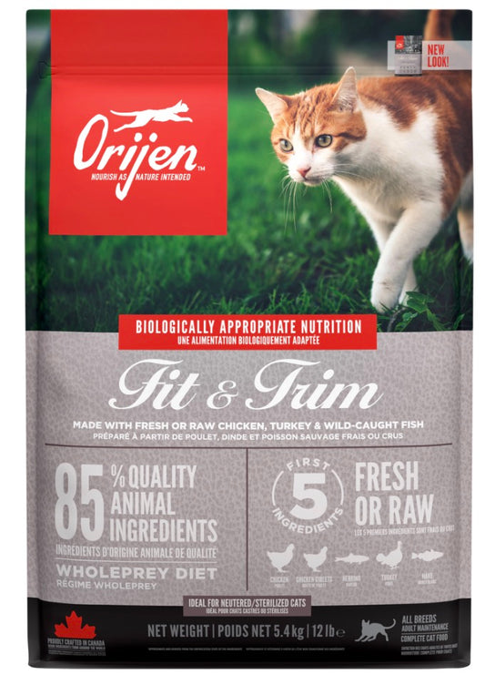 Orijen Food For Cat Dry Fit & Trim Cat