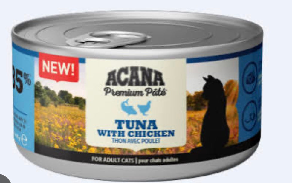 Acana Food For Cat  Wet Tuna & Chicken 85G