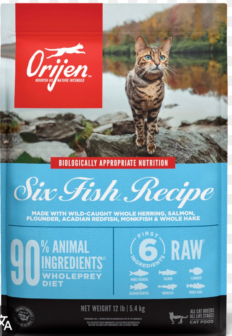 Orijen Food For Cat Dry 6 Fish Cat