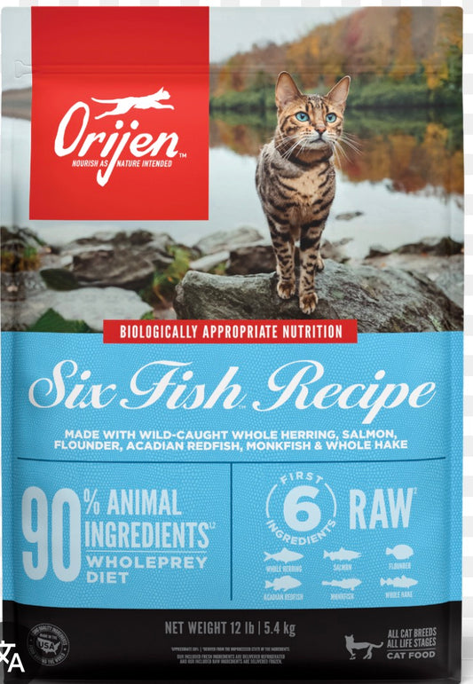 Orijen Food For Cat Dry 6 Fish Cat