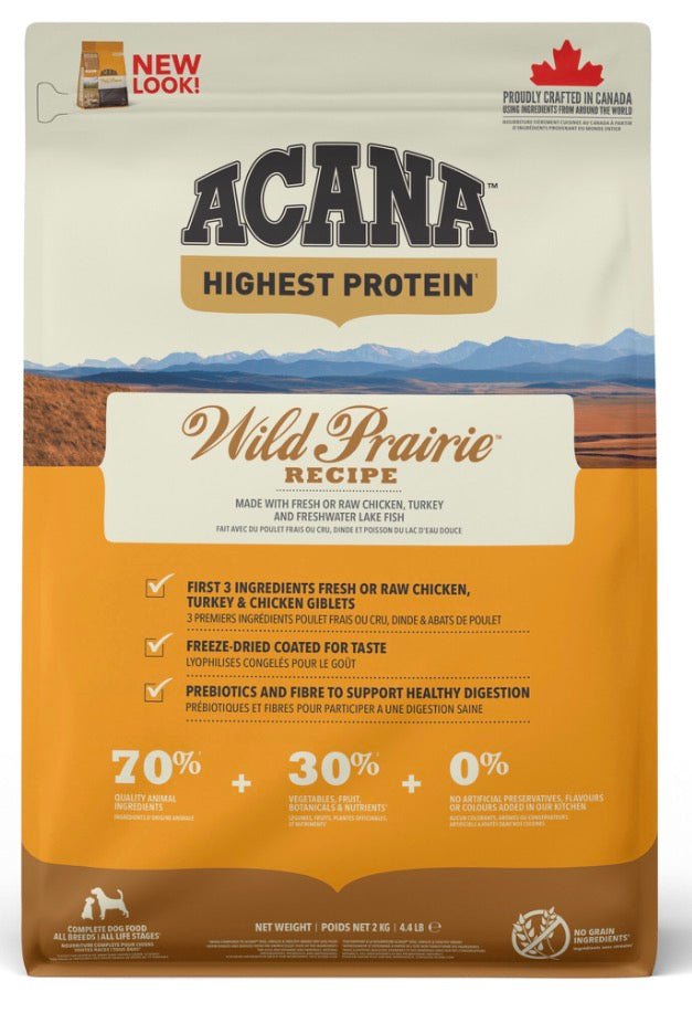 Acana Food For Dog Dry Wild Prairie Dog