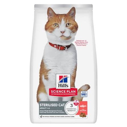 Hill'S Science Plan Feline Special Line - Sterilised Adult 1-12 Salmon