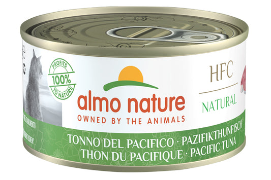 ALMO NATURE - Cat Wet Food HFC NAT. PACIFIC TUNA 150GR