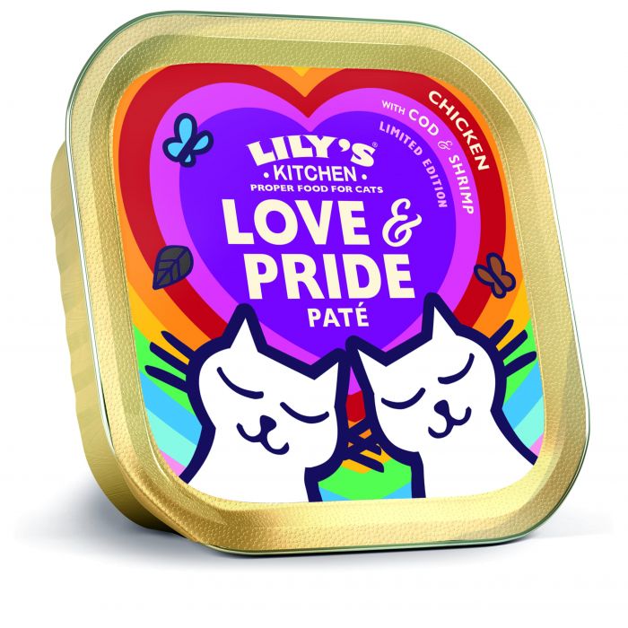 LILY'S KITCHEN - Cat Wet Food LIMITED EDITION CAT PRIDE PATE 85GR