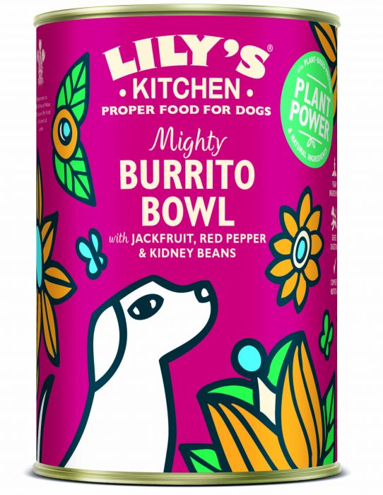 LILY'S KITCHEN - Dog Wet Food MIGHTY BURRITO BOWL 400GR