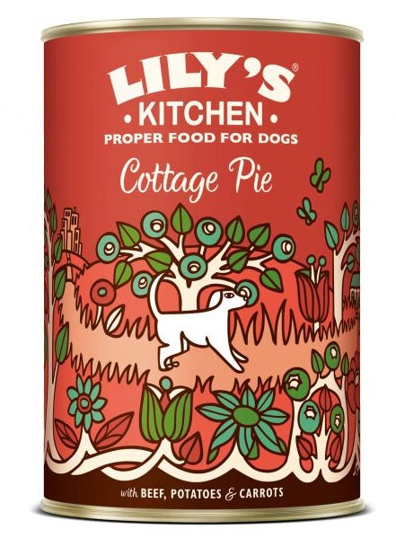 LILY'S KITCHEN - Dog Wet Food COTTAGE PIE 400GR
