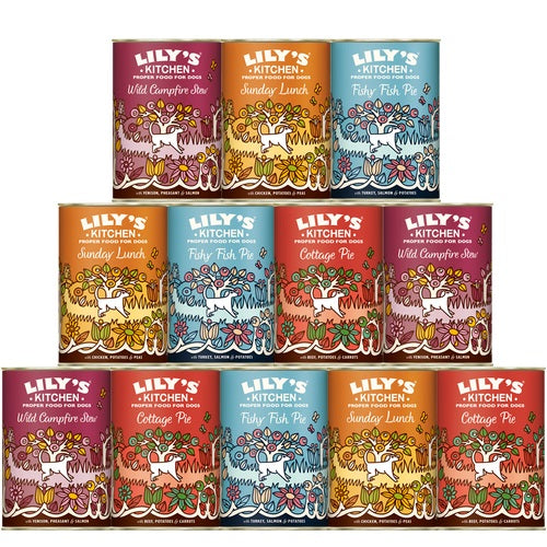 LILY'S KITCHEN - Dog Wet Food GRAIN FREE MPK 12 X 4000GR