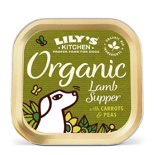 LILY'S KITCHEN - Dog Wet Food ORGANIC LAMB SUPPER 150GR