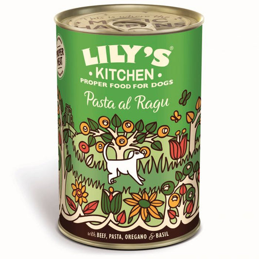 LILY'S KITCHEN - Dog Wet Food PASTA AL RAGU 400GR