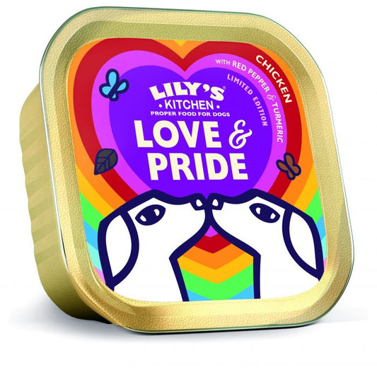 LILY'S KITCHEN - Dog Wet Food LIMITED EDITION DOG PRIDE PATE 150GR