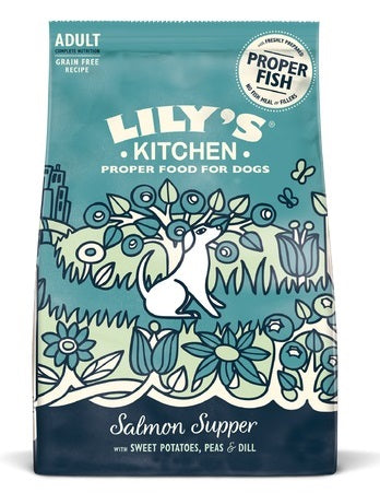 LILY'S KITCHEN - Dog Wet Food SALMON SUPPER 2.5KG