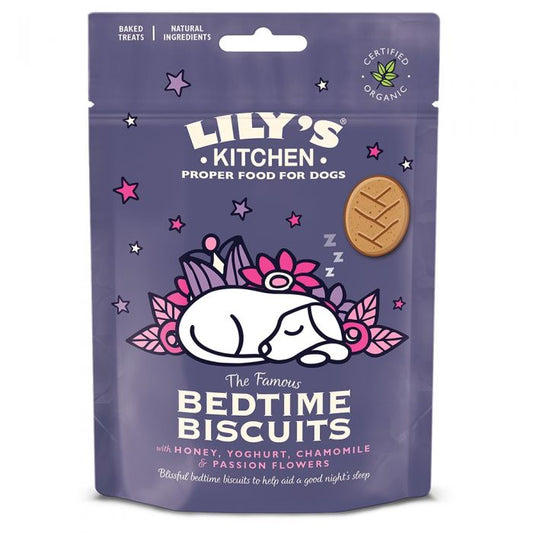 LILY'S KITCHEN - Dog Treats ORGANIC  BEDTIME BISCUITS 80GR
